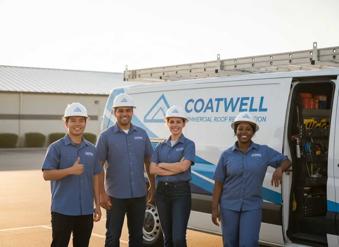 Commercial roof coating company in Gordonville, PA